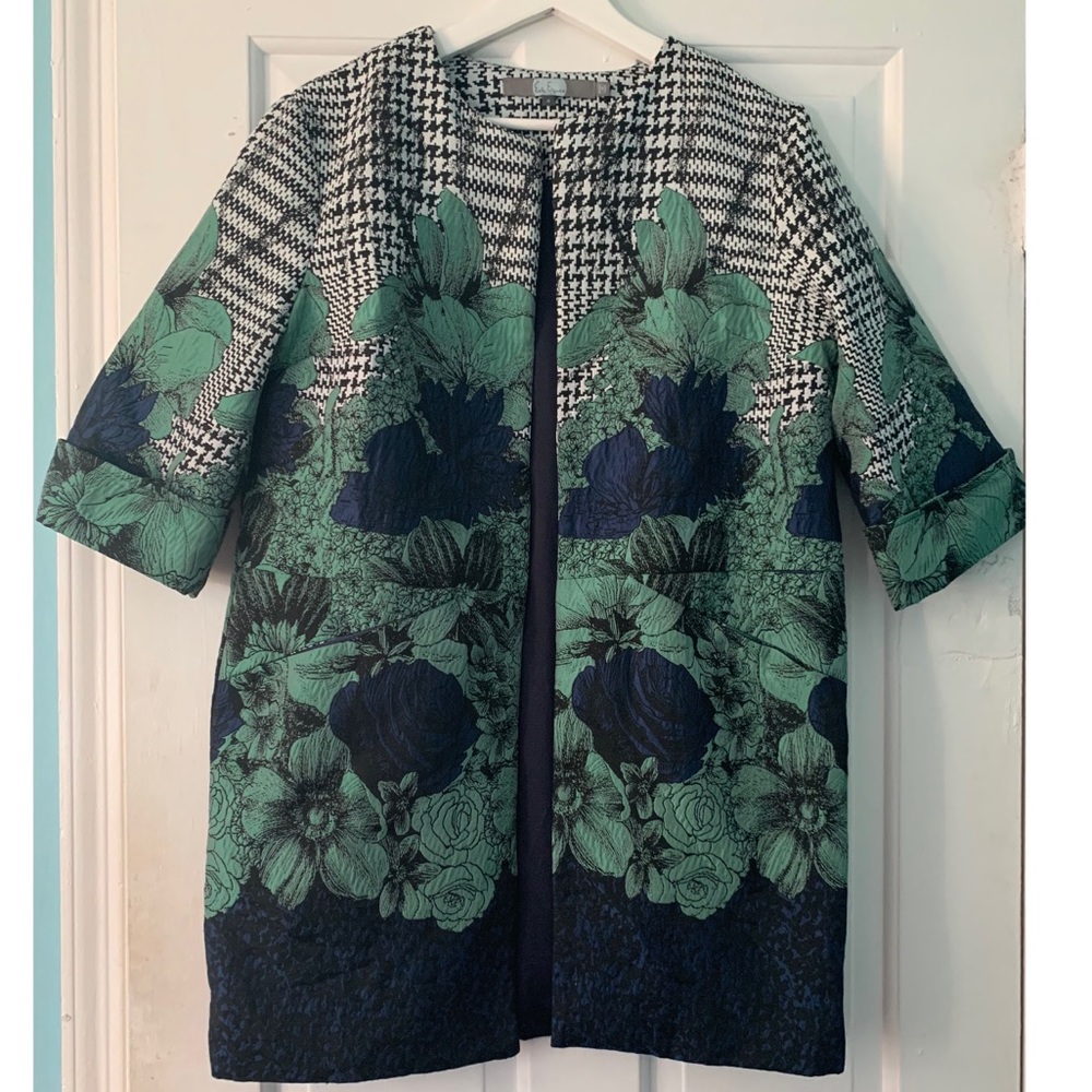 3/4 printed topcoat